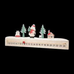 Kerst|Ygo Adventkalender ARNBORG Hout Ass.