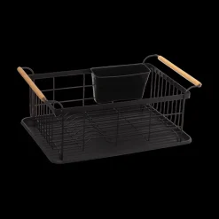 Keukenaccessoires|Ygo Afdruiprek BLACKWOOD Met. Zwart