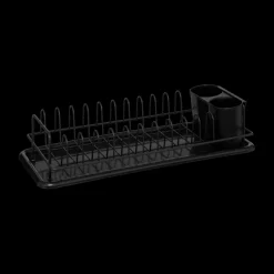 Keukenaccessoires|Ygo Afdruiprek RIZIA Metaal Zwart