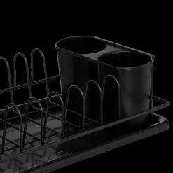 Keukenaccessoires|Ygo Afdruiprek RIZIA Metaal Zwart