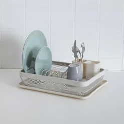 Keukenaccessoires|Ygo Afdruiprek TIMAR Met. Greige