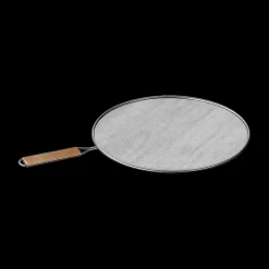 Potten & Pannen|Ygo Antispatdeksel SPAJ Hout/RVS