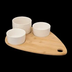 Servies|Aperitief & Wijn|Ygo Aperoset WHITEWOOD Druppel 4Del.