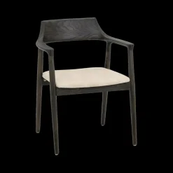 Stoelen|Ygo Armstoel ANTOINE Ash Wood Havana/Oat