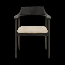 Stoelen|Ygo Armstoel ANTOINE Ash Wood Havana/Oat