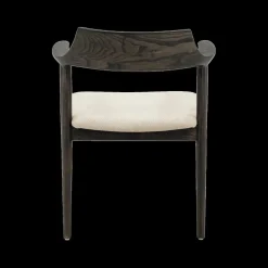 Stoelen|Ygo Armstoel ANTOINE Ash Wood Havana/Oat