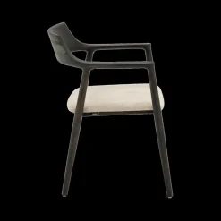 Stoelen|Ygo Armstoel ANTOINE Ash Wood Havana/Oat