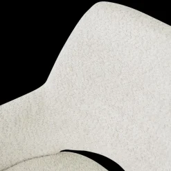 Stoelen|Ygo Armstoel AVORIO Cream Bouclé