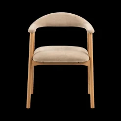 Stoelen|Ygo Armstoel COLETTE Danny Beige - Poot Eik