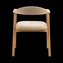 Stoelen|Ygo Armstoel COLETTE Danny Beige - Poot Eik