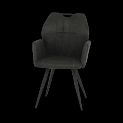 Stoelen|Ygo Armstoel ELODIE Zorro Antraciet