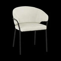 Stoelen|Ygo Armstoel ELOISE Natural Pt Zwart