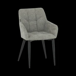 Stoelen|Ygo Armstoel LIZZY Steel Grey