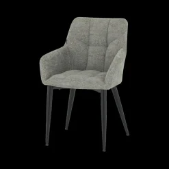 Stoelen|Ygo Armstoel LIZZY Steel Grey