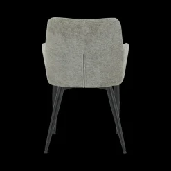 Stoelen|Ygo Armstoel LIZZY Steel Grey