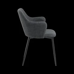 Stoelen|Ygo Armstoel LONNE Basel Dark Grey
