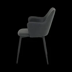 Stoelen|Ygo Armstoel LONNE PU Retro Black