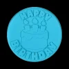 Bakaccessoires|Ygo Bakvorm LILY Happy Birthday Sil. Blauw