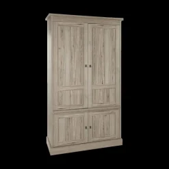 Bergkasten|Ygo Barkast COTTON Kristal Eik Licht Bruin B121