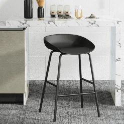 Barkrukken|Ygo Barkruk CILOU PP Zwart