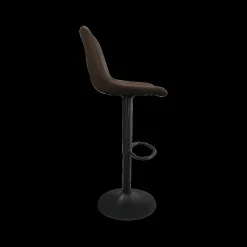 Barkrukken|Ygo Barkruk GARCIA PU Vintage Donkerbruin