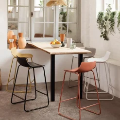 Barkrukken|Ygo Barkruk LUPIN Metaal Wit