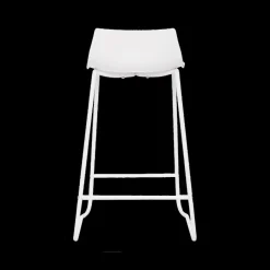 Barkrukken|Ygo Barkruk LUPIN Metaal Wit