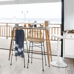 Barkrukken|Ygo Barkruk MARIKO PU Wit