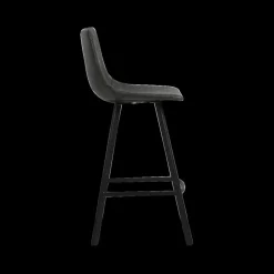 Barkrukken|Ygo Barkruk ORNADA PU Zwart