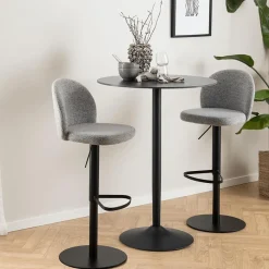 Barkrukken|Ygo Barstoel CENNA Monza Grey