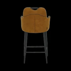 Barkrukken|Ygo Barstoel CHUCK met Greep Luxor Cognac