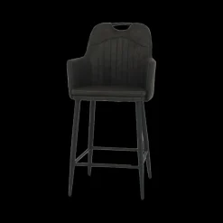 Barkrukken|Ygo Barstoel CHUCK met Greep Luxor Antraciet