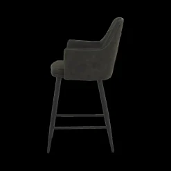 Barkrukken|Ygo Barstoel CHUCK met Greep Luxor Antraciet