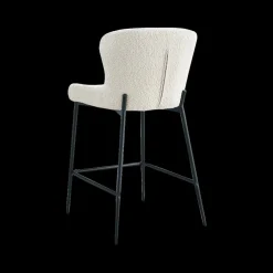 Barkrukken|Ygo Barstoel DORIEN Bouclé Ecru