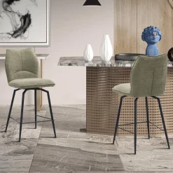 Barkrukken|Ygo Barstoel Draaibaar ANETA Zand ZH68.5