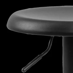 Barkrukken|Ygo Barstoel FACTORY metal matt black rough powder coated