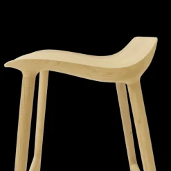 Barkrukken|Ygo Barstoel FAVELA Ash Wood Natural ZH65