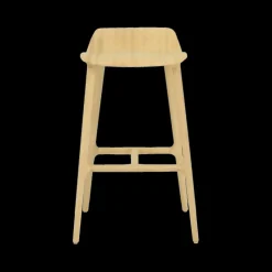 Barkrukken|Ygo Barstoel FAVELA Ash Wood Natural ZH65