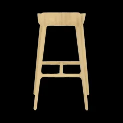 Barkrukken|Ygo Barstoel FAVELA Ash Wood Natural ZH65