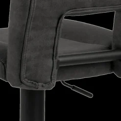 Barkrukken|Ygo Barstoel FINLEY Preston fabric anthracite 96