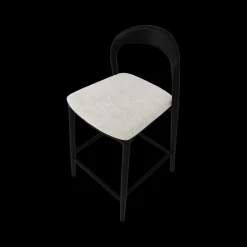 Barkrukken|Ygo Barstoel JAAP Ash Wood Black AH68