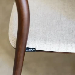 Barkrukken|Ygo Barstoel JAAP Ash Wood Walnut ZH68