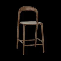 Barkrukken|Ygo Barstoel JEPPE Ash Wood Walnut