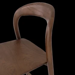 Barkrukken|Ygo Barstoel JEPPE Ash Wood Walnut