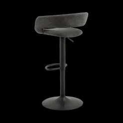 Barkrukken|Ygo Barstoel JUSTINE Apia Dark Grey B54