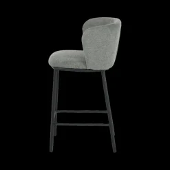 Barkrukken|Ygo Barstoel LEIRA Ash Grey