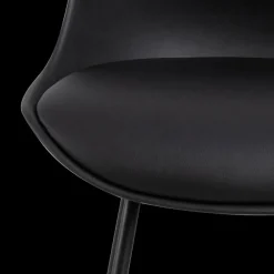 Barkrukken|Ygo Barstoel NECTAR PU Leather Look Black - ZH76cm