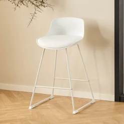 Barkrukken|Ygo Barstoel NECTAR PU Wit ZH76