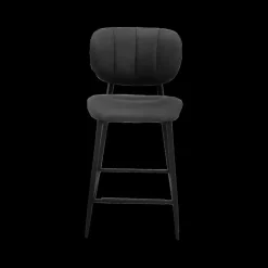 Barkrukken|Ygo Barstoel ROMANE Zorro Antraciet