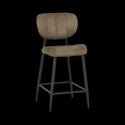 Barkrukken|Ygo Barstoel ROMANE Zorro Taupe